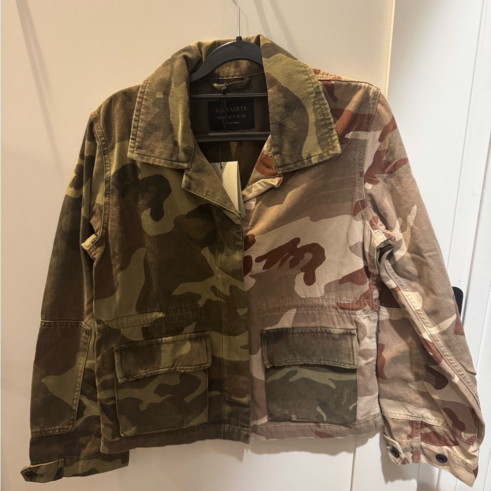 NWT All Saints army jacket